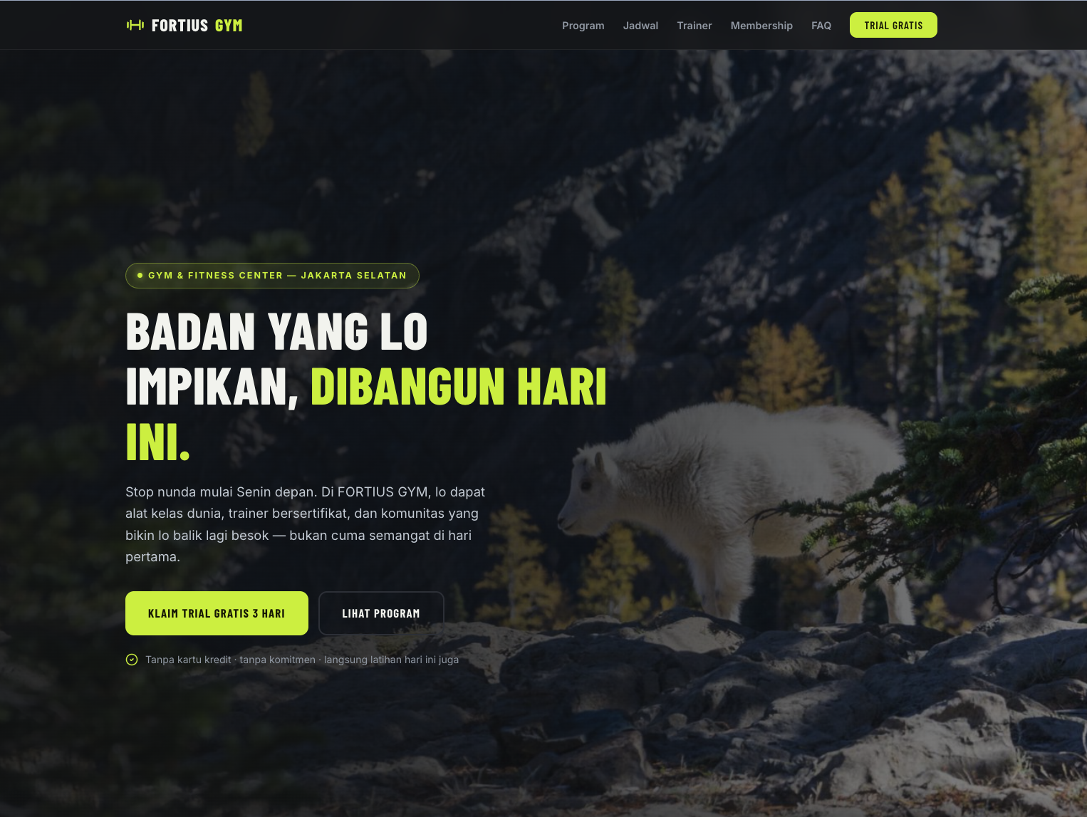 Gym & Fitness Membership