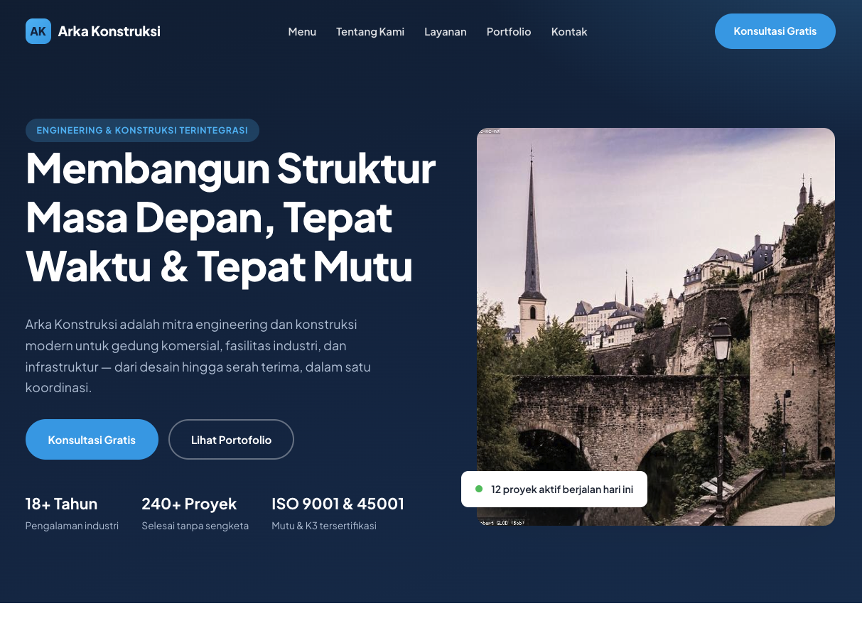 Modern Company Profile