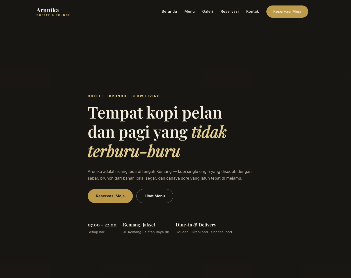 Restaurant & Cafe